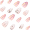 12 Sizes-24 Pcs Press On Nails JP4064