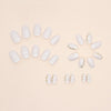 12 Sizes-24 Pcs Press On Nails W833