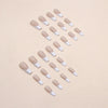 12 Sizes-24 Pcs Press On Nails W999