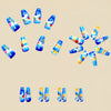 12 Sizes-24 Pcs Press On Nails Y516