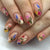 12 Sizes-24 PcsPress On Nails XJ001