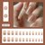 12 Sizes-24 Pcs Press On Nails W2024