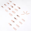12 Sizes-24 Pcs Press On Nails JP1017