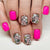 12 Sizes-24 Pcs Press On Nails C1600