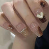 12 Sizes-24 Pcs Press On Nails Z519