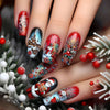 12 Sizes-24 Pcs Press On Nails Y1200