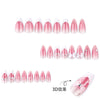 12 Sizes-24 Pcs Press On Nails JP3779