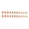 12 Sizes-24 Pcs Press On Nails W2036