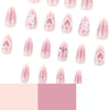 12 Sizes-24 Pcs Press On Nails JP4006