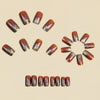 12 Sizes-24 PcsPress On Nails Y1627