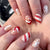 12 Sizes-24 Pcs Press On Nails Y1278