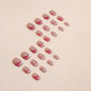12 Sizes-24 Pcs Press On Nails W984