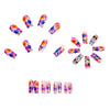 12 Sizes-24 Pcs Press On Nails y1111-24