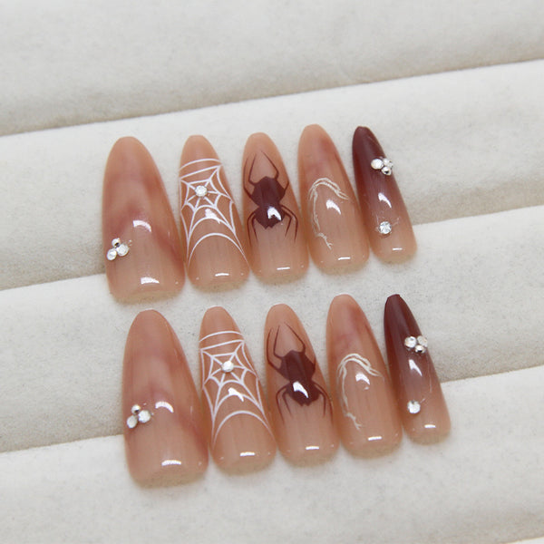 12 Sizes-24 Pcs Press On Nails Z890