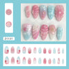 12 Sizes-24 Pcs Press On Nails Z1131