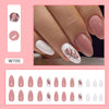 12 Sizes-24 Pcs Press On Nails W700