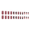 12 Sizes-24 Pcs Press On Nails W1824