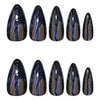 12 Sizes-24 Pcs Press On Nails JP4144