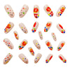 12 Sizes-24 Pcs Press On Nails Y557