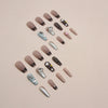 12 Sizes-24 Pcs Press On Nails Z781