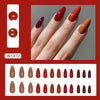 12 Sizes-24 Pcs Press On Nails W1472