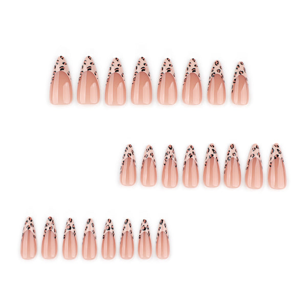 12 Sizes-24 Pcs Press On Nails JP4035
