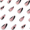 12 Sizes-24 Pcs Press On Nails JP2756