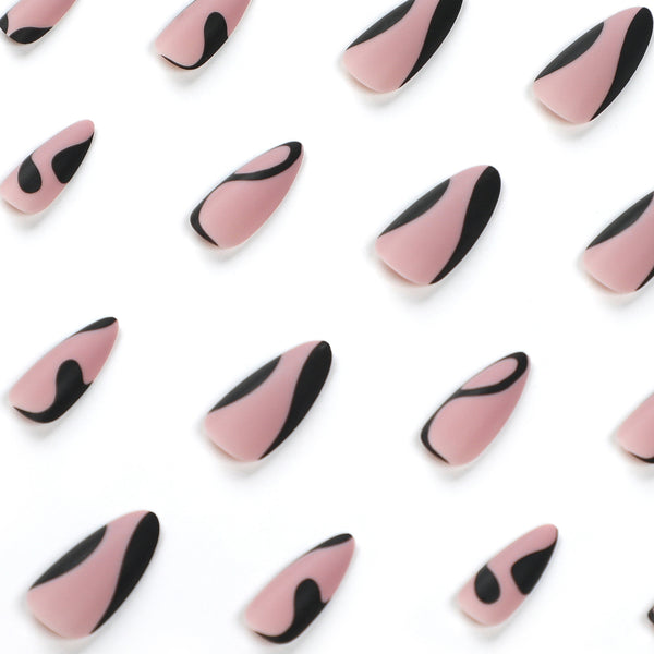 12 Sizes-24 Pcs Press On Nails JP2756