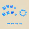 12 Sizes-24 Pcs Press On Nails Y591