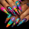 12 Sizes-24 Pcs Press On Nails Y693