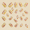 12 Sizes-24 Pcs Press On Nails Y836