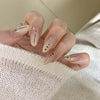 12 Sizes-24 Pcs Press On Nails R973