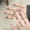 15 Sizes-30 Pcs Press On Nails GN031