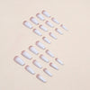 12 Sizes-24 Pcs Press On Nails W740