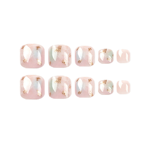 12 Sizes-24 Pcs Press On Nails JP1630