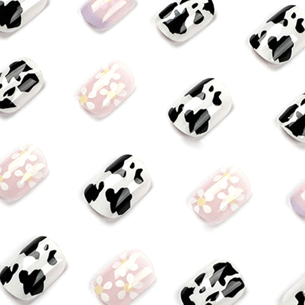 12 Sizes-24 Pcs Press On Nails JP1499