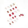 12 Sizes-24 Pcs Press On Nails JP1316