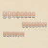 12 Sizes-24 Pcs Press On Nails Y1742