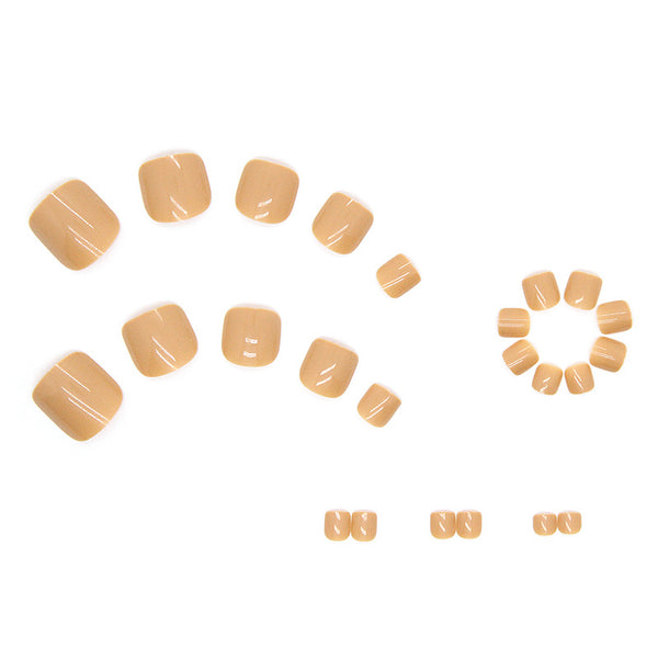 12 Sizes-24 Pcs Press On Nails F029