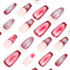 12 Sizes-24 Pcs Press On Nails JP3502