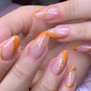 12 Sizes-24 Pcs Press On Nails W624