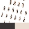 12 Sizes-24 Pcs Press On Nails JP2613