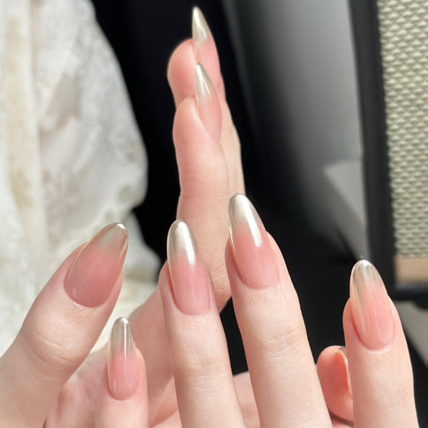 12 Sizes-24 Pcs Press On Nails JP3991