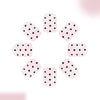 12 Sizes-24 Pcs Press On Nails C1531