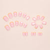 12 Sizes-24 Pcs Press On Nails W1941