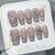 12 Sizes-24 Pcs Press On Nails nail-accessory