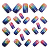 12 Sizes-24 Pcs Press On Nails Y1514