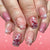 12 Sizes-24 Pcs Press On Nails C1286