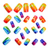 12 Sizes-24 Pcs Press On Nails Y1261