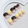 12 Sizes-24 Pcs Press On Nails R948